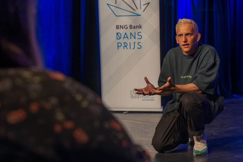 Jordy Dik winnaar BNG Cultuurfonds dansprijs 2023