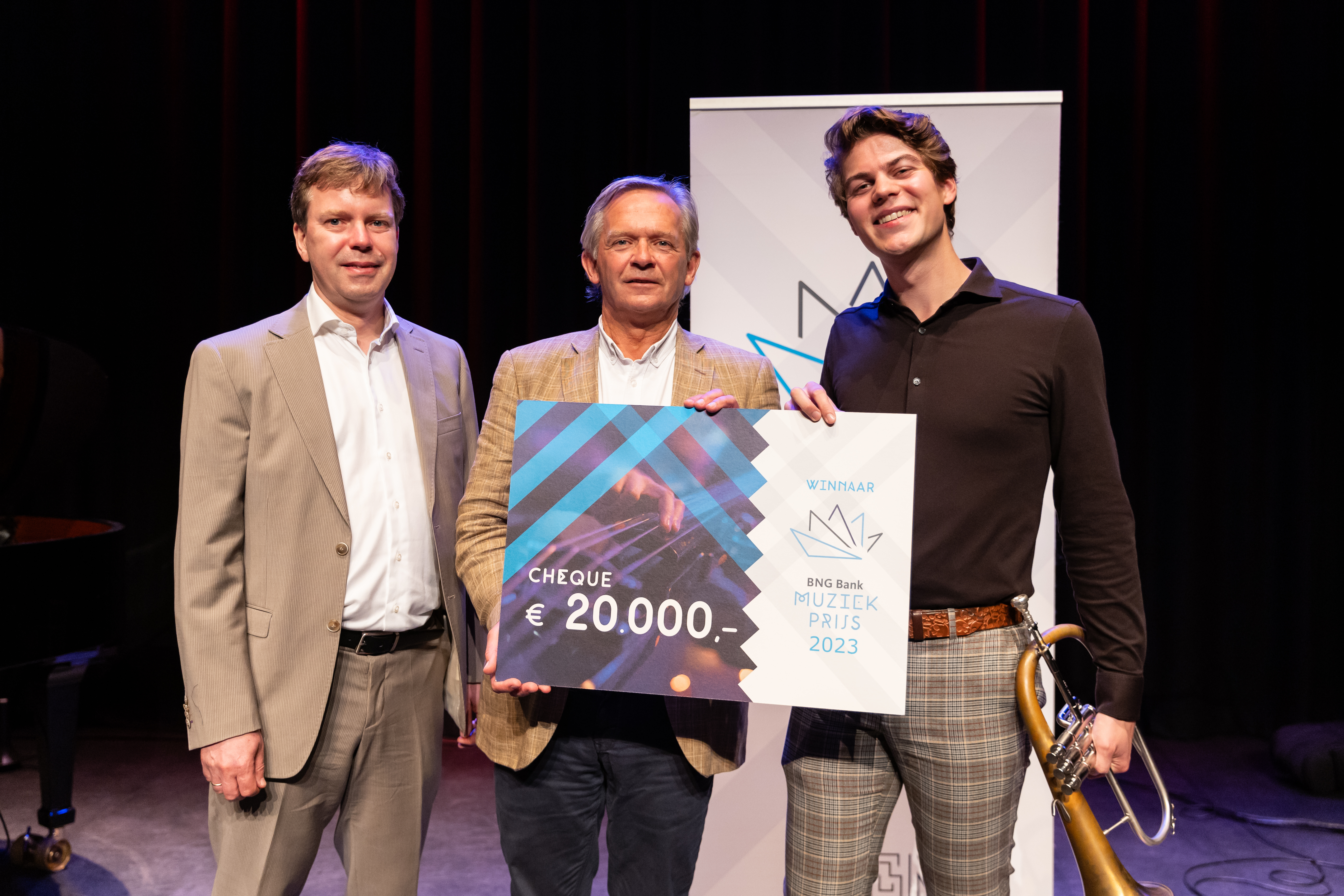 Trompettist Bram van de Glind