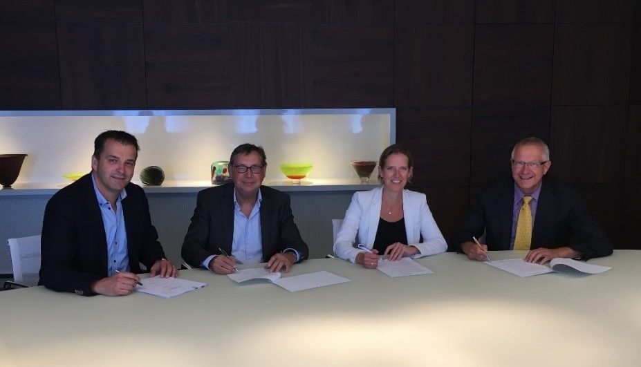 Ondertekening financieringsovereenkomst