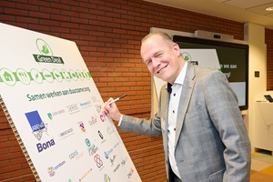 Ondertekening Green Deal door Derk Jan Postema