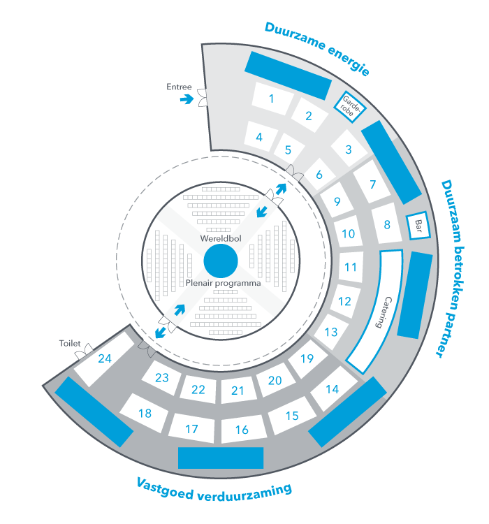 Plattegrond Duurzaamheidsdag Climate Planet