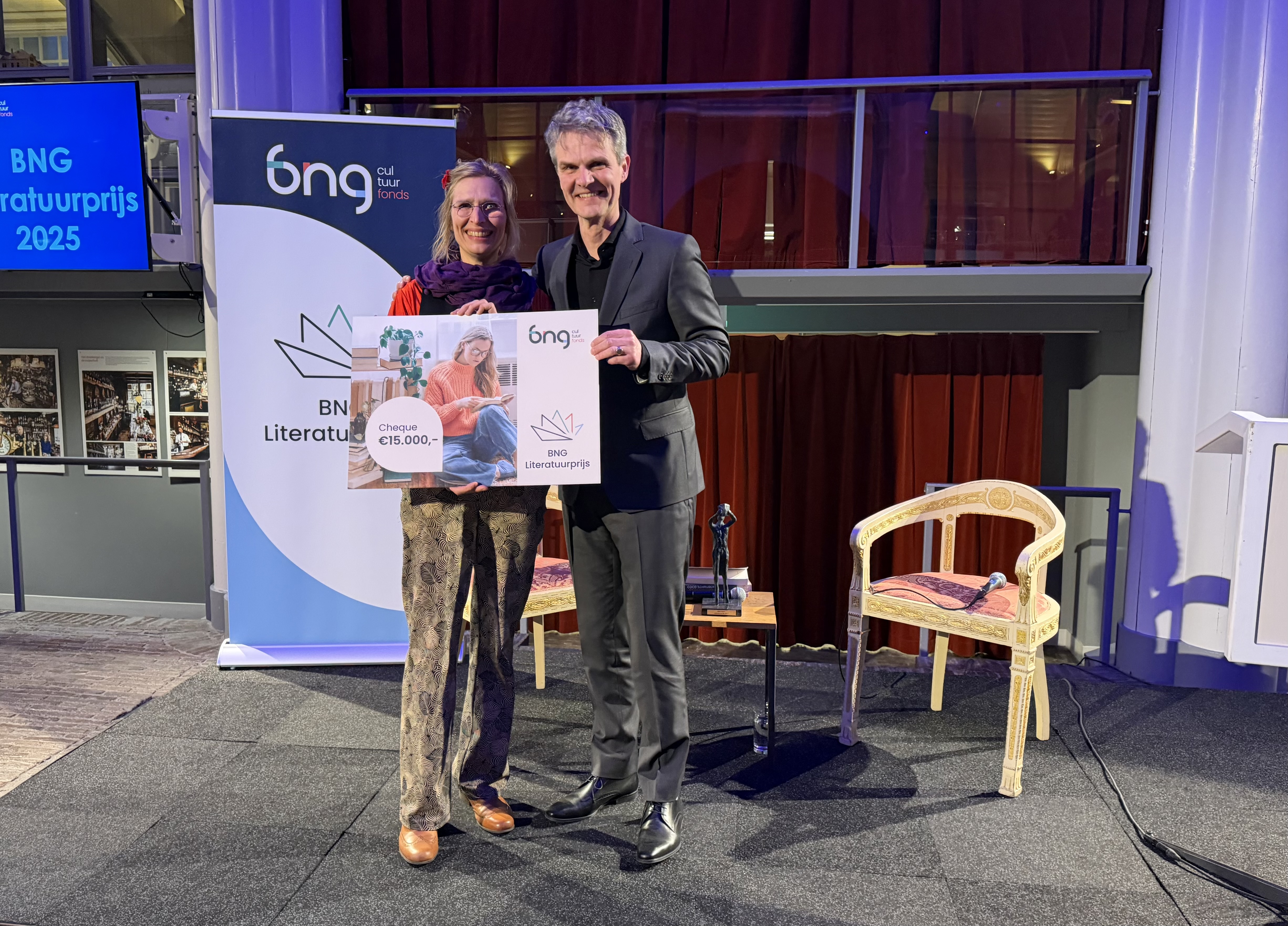 Joke van Vliet en Pieter Jeroense.