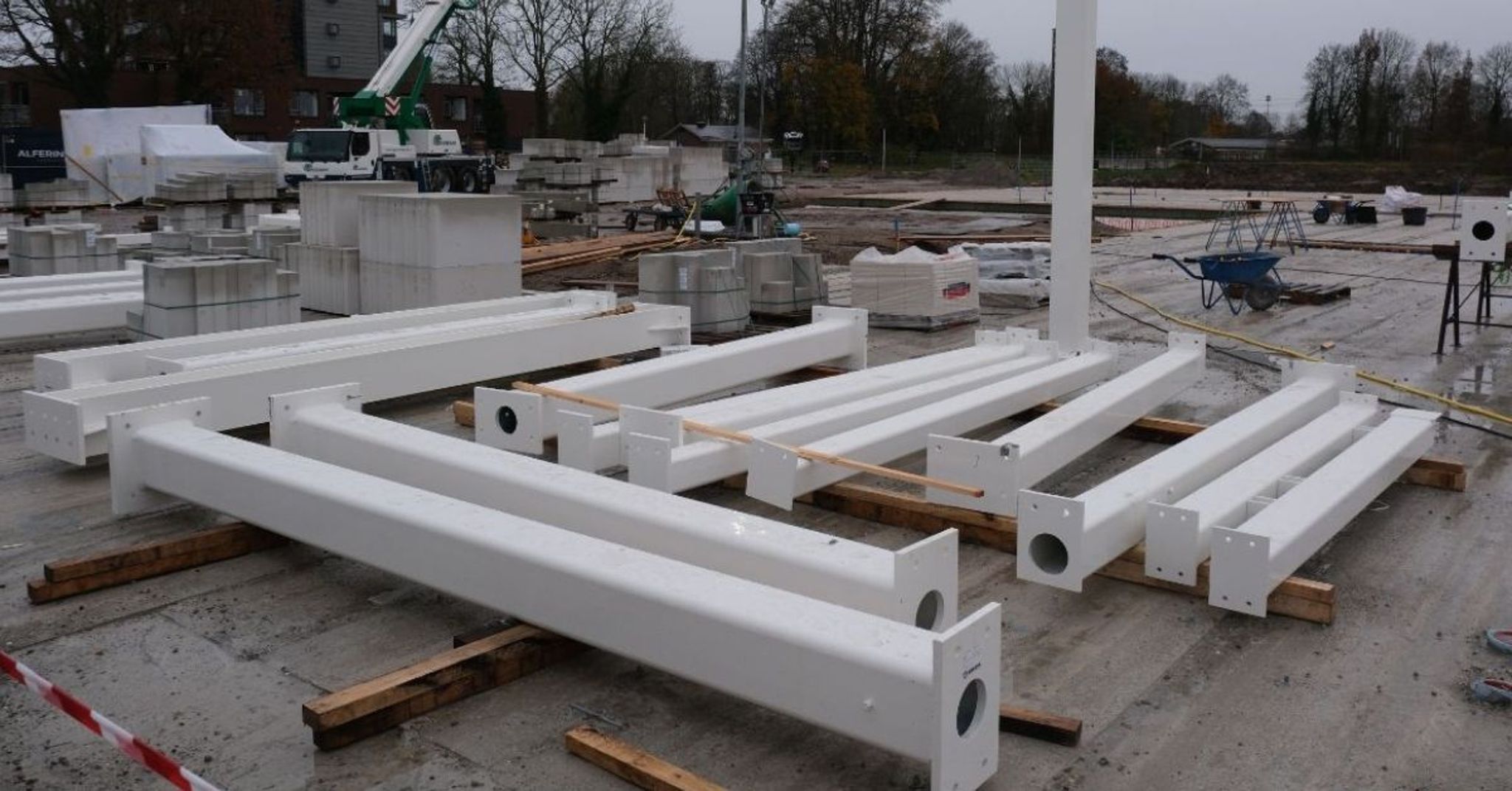 Bouw Kindcentrum Olst - Bouwplaats