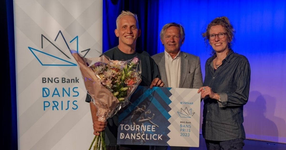 Winnaar BNG Bank Dansprijs 2023 - Prijsuitreiking Jordy Dik