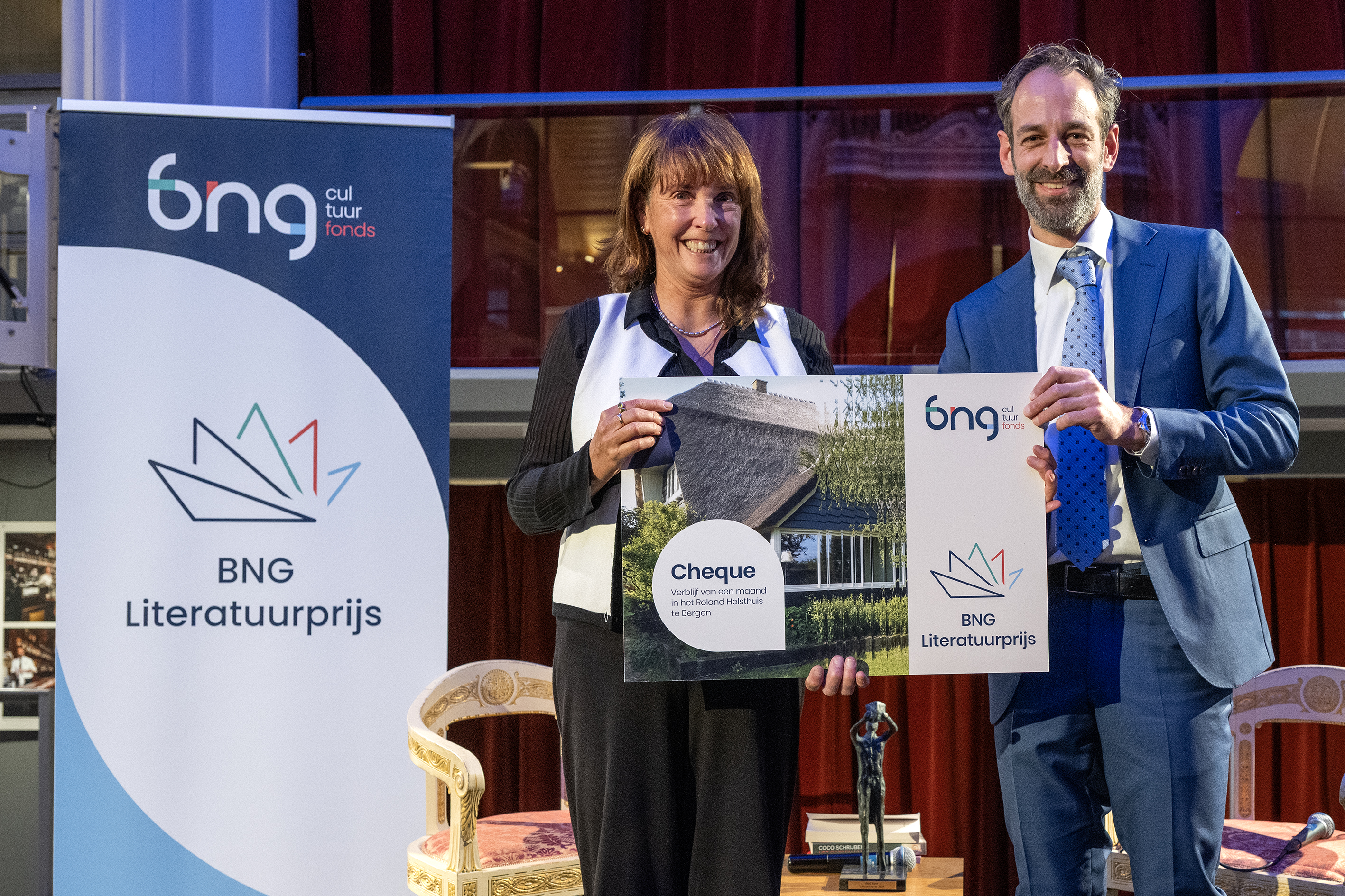 Coco Schrijber en Floris de Jonge