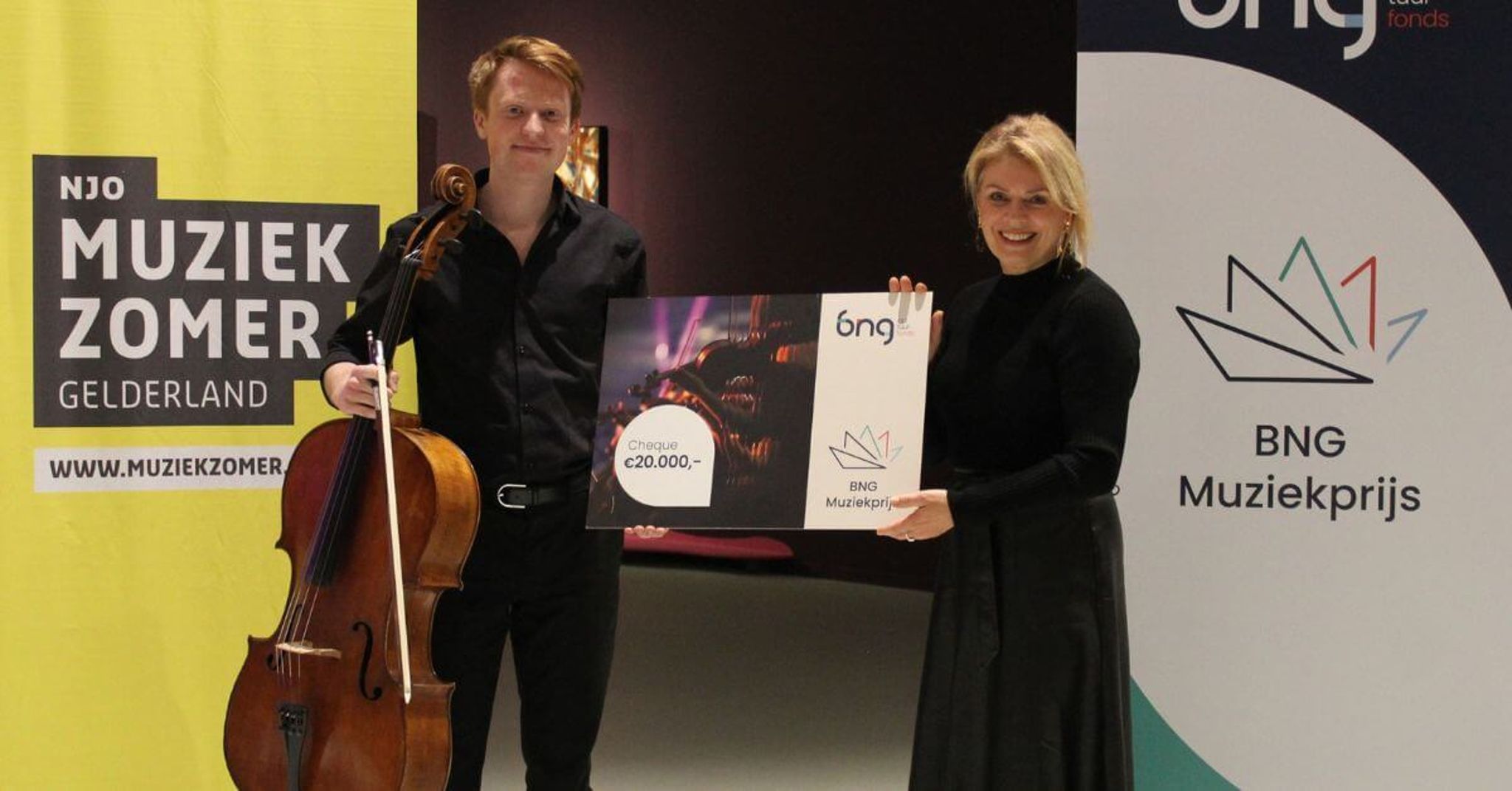 Tijdens een besloten concert voor vrijwilligers en vrienden van de Nationale Jeugdorkesten Nederland (NJON) is bekend gemaakt dat cellist Douwe Eisses deze bijzondere rol zal vervullen.